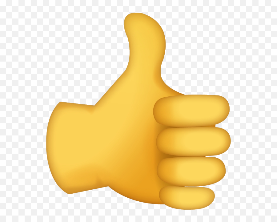 Thumbs Up Thumb Signal Emoji Ok Clip - Thumbs Up Emoji No Background,A-okay Emoji