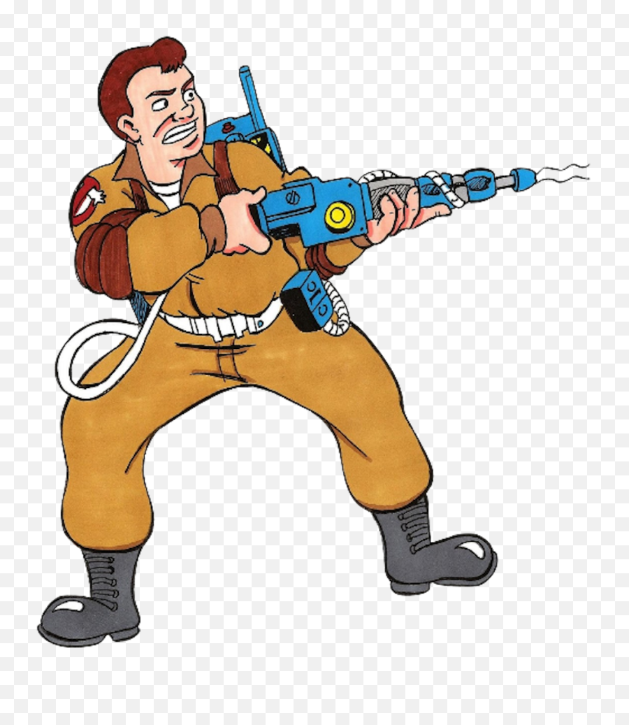 Character Ghostbusters Clipart - Real Ghostbusters Ray Stantz Emoji,Ghostbusters Emoji