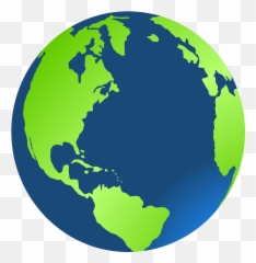 World Emoji Globe Logo Facts For Kids - Planet Earth Clipart