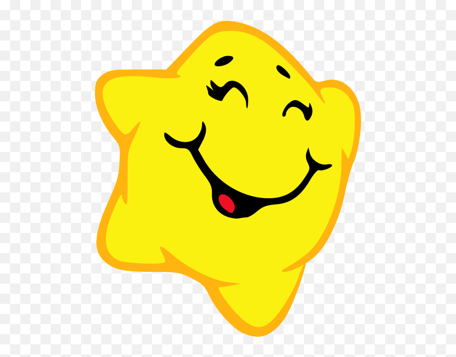 Smiley Star Clipart Free Svg File - Svgheartcom Happy Emoji,Star Eye Emoji