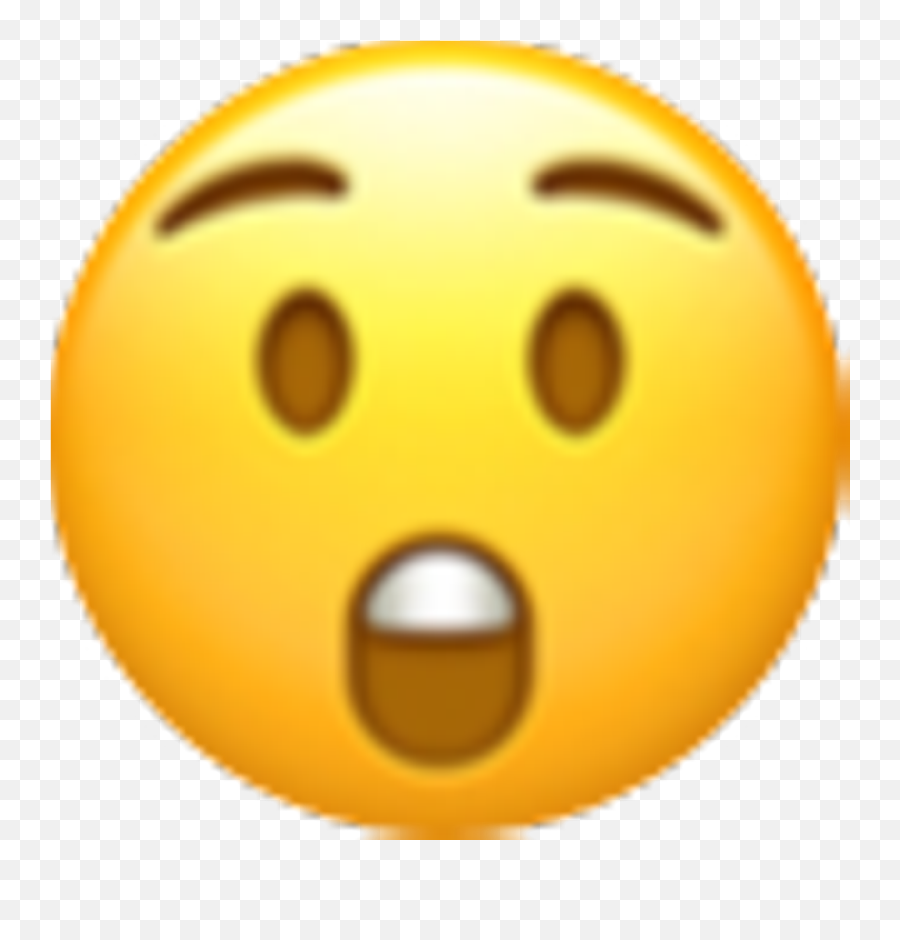 Transparent Wow Emoji - Happy,Sad Shrug Emoji
