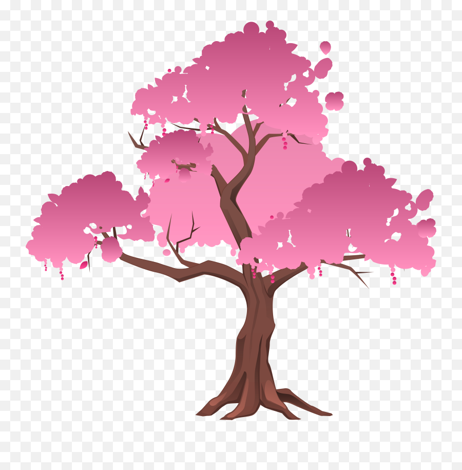 Japanese Tree - Trees Cherry Blossom Clipart Emoji,Japanese Goblin Emoji