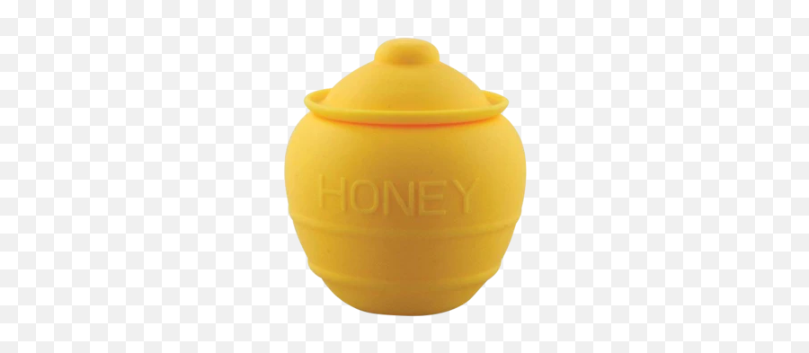 Nogoo Honey Pot Silicone Jar Oil Accessories - Sugar Bowl Emoji,Honey Pot Emoji