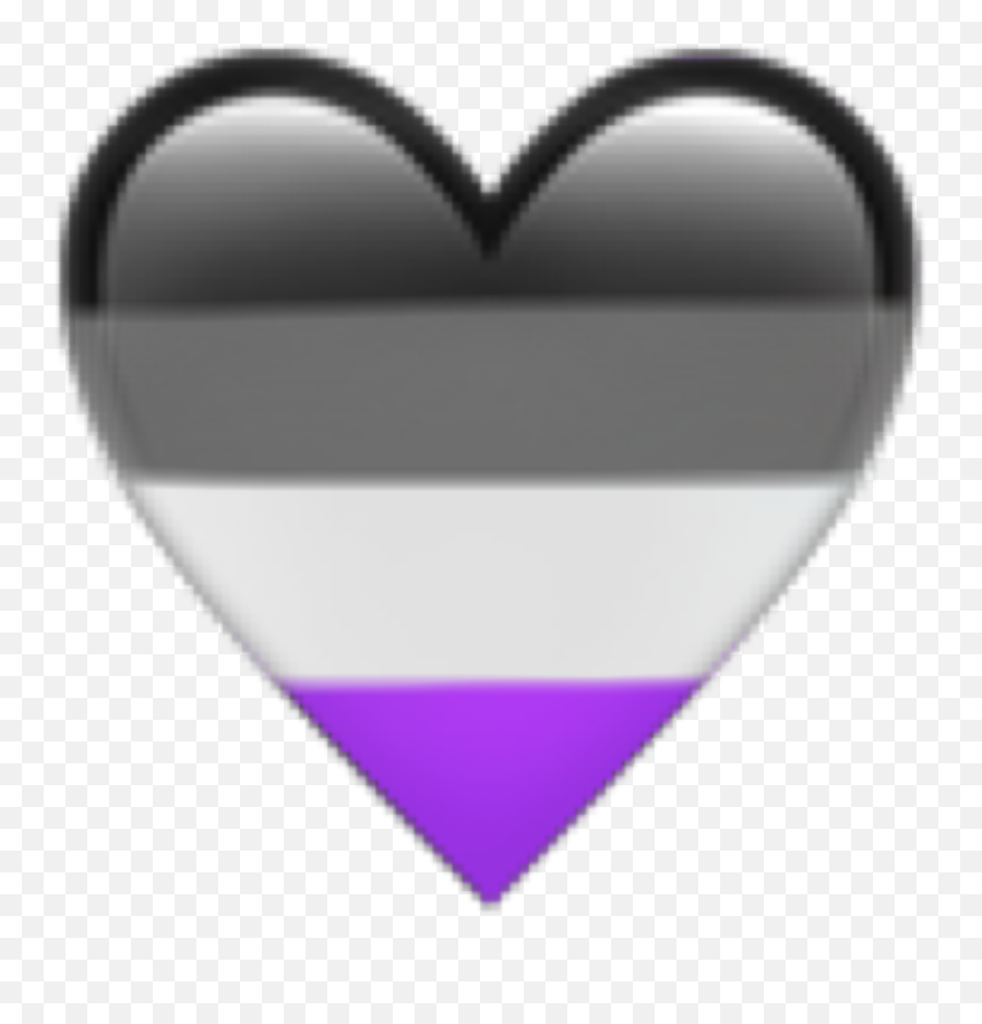 Asexual Pride Sticker By I Try 2 B More Active - Girly Emoji,B Emoji No Background