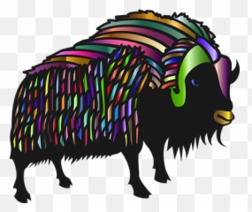 Free Bison Buffalo Vectors - Vector Graphics Emoji,Bison Emoji