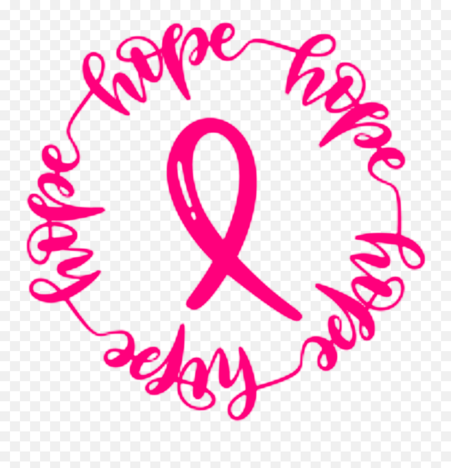 Breastcancer Awareness Hope Sticker - Language Emoji,Breast Cancer Awareness Emoji