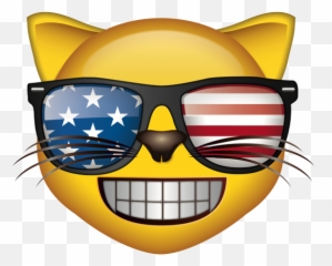 Emoji - Cat With Sunglasses