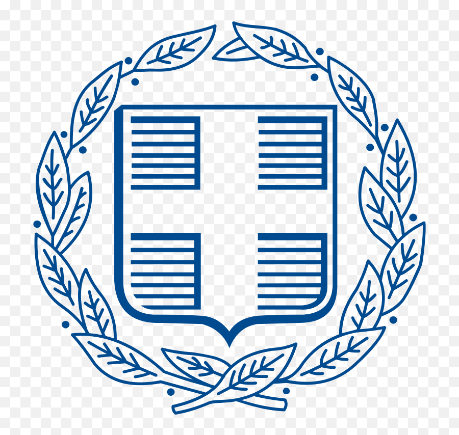 Png Coat Of Arms Of Greece - Hellenic Republic Logo Emoji,Greece Flag Emoji