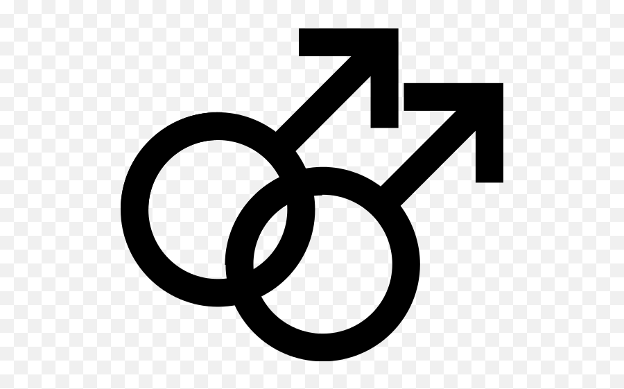 Male Homosexuality Symbol - Gay Gender Symbol Emoji,Male Symbol Emoji