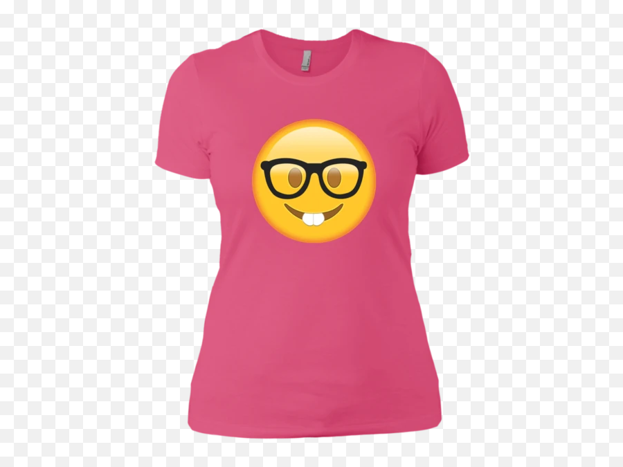 Nerd With Glasses Emoji Shirt Costume,Birthday Party Emoji