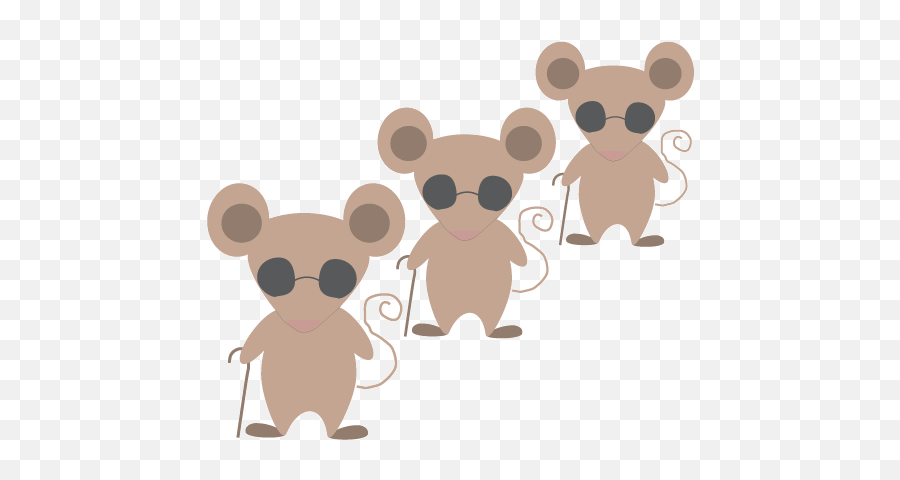 Mouse Clip Three Picture - Three Blind Mice Clipart Emoji,Mice Emoji