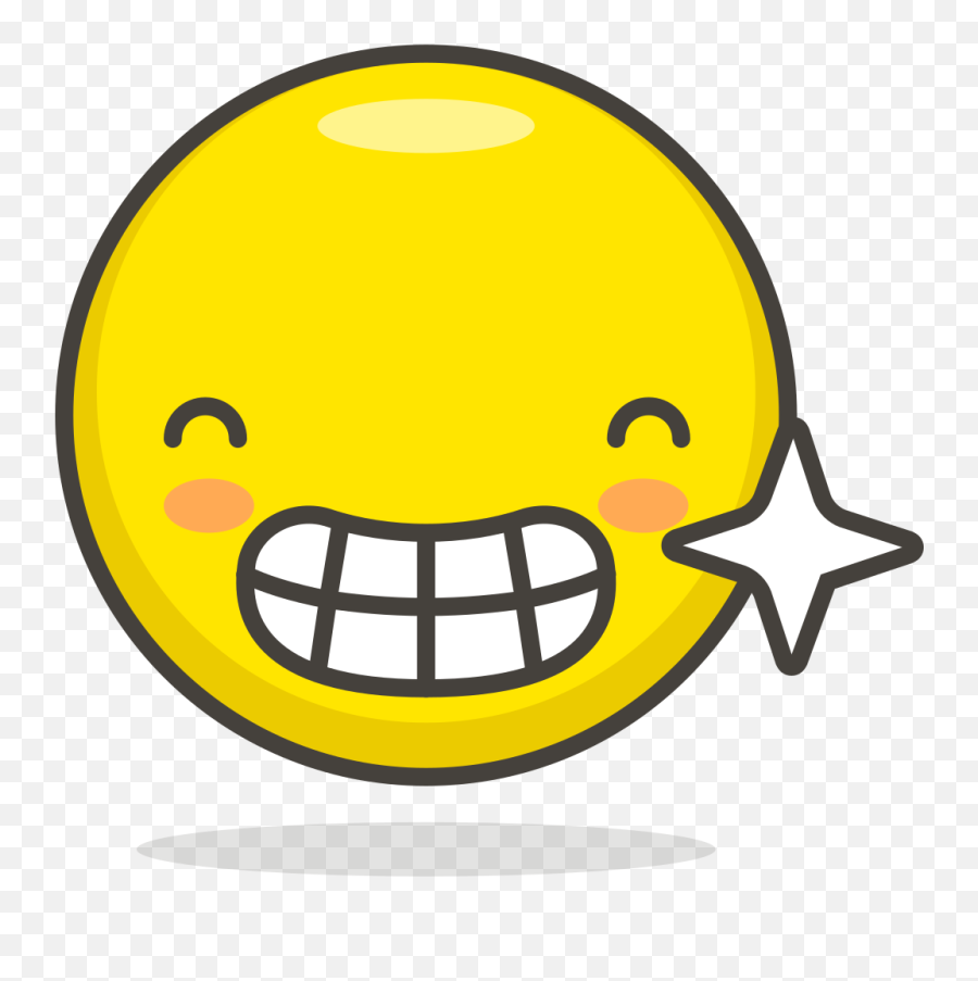 002 - Beaming Smile Emoji,Eyes Emoji