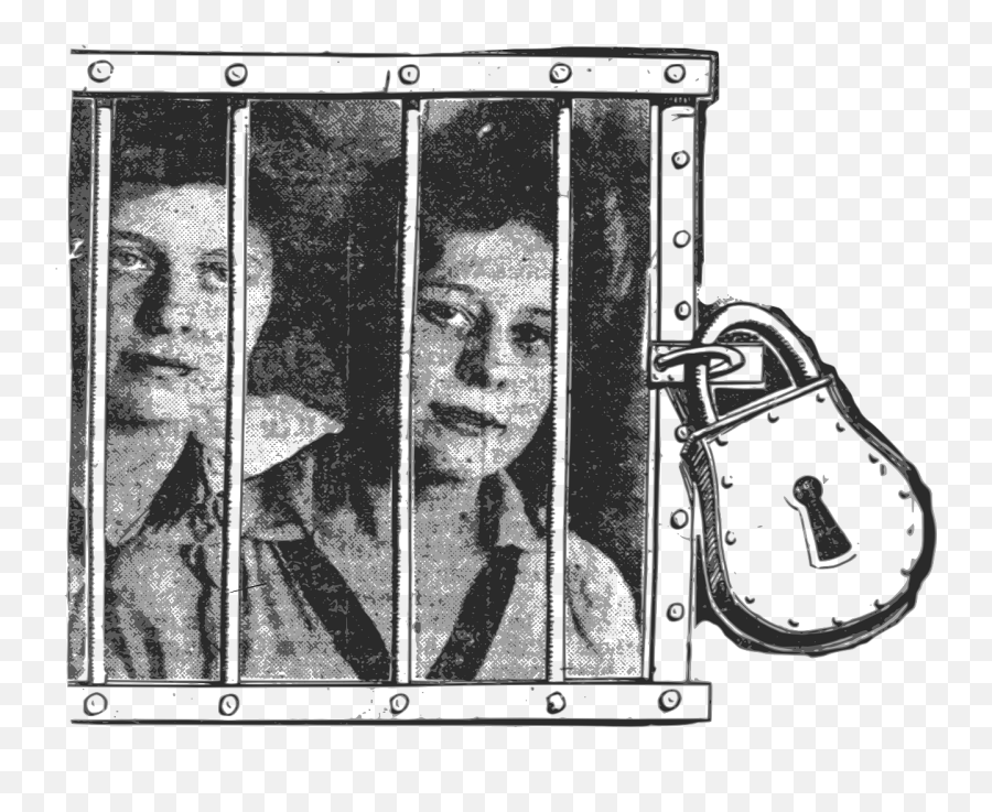 Jail Padlock Girls Prison Sad - Niñas En La Carcel Emoji,Jail Cell Emoji