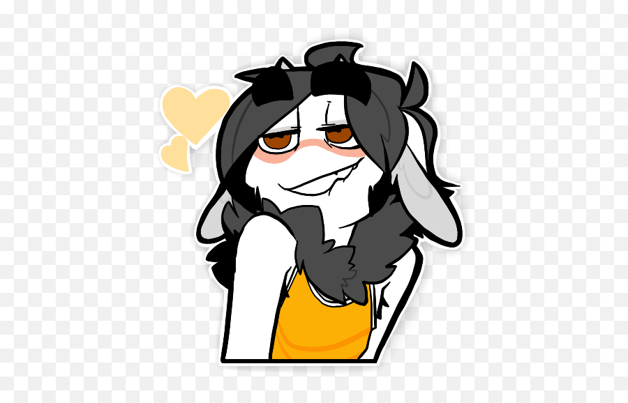 Telegram Stickers - Cartoon Emoji,Goat Soup Emoji