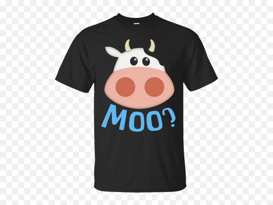 Cute Cow Moo T Shirt - Sky Was Yellow And The Sun Emoji,Dorito Emoji