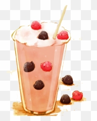 Milkshake Cartoon Png Picture - Smoothies Cartoon Png Emoji,Milkshake Emoji