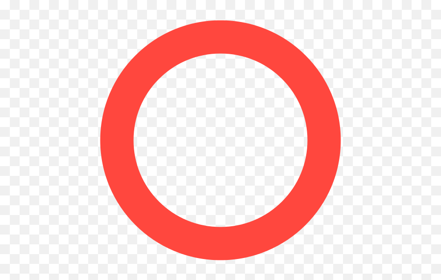 Fxemoji U2b55 - Circle,Red B Emoji