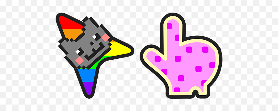 Memes - Nyan Cat Cursor Png Emoji,Nyan Cat Emoticon Google Chat