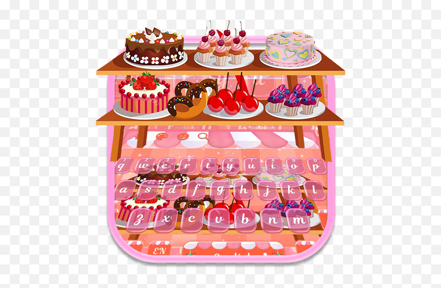 Amazoncom Yummy Cakery Keyboard Theme Appstore For Android - Clip Art Emoji,Cheetah Emoji