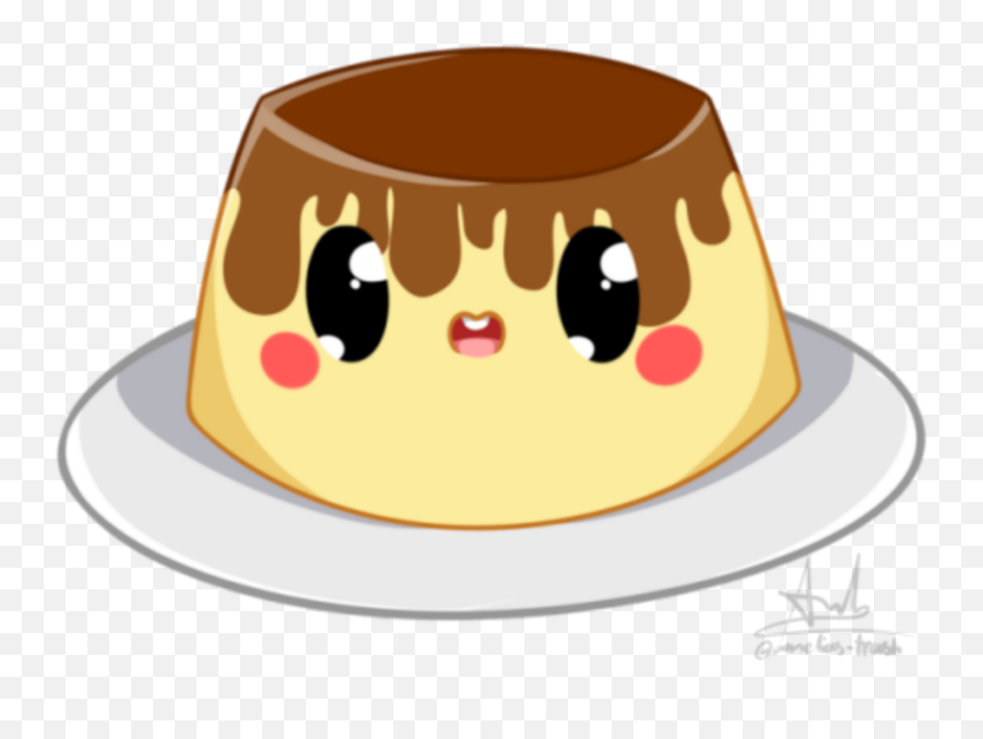 Kawaii Jello Candy Dessert - Pudding Cartoon Png Emoji,Pudding Emoji