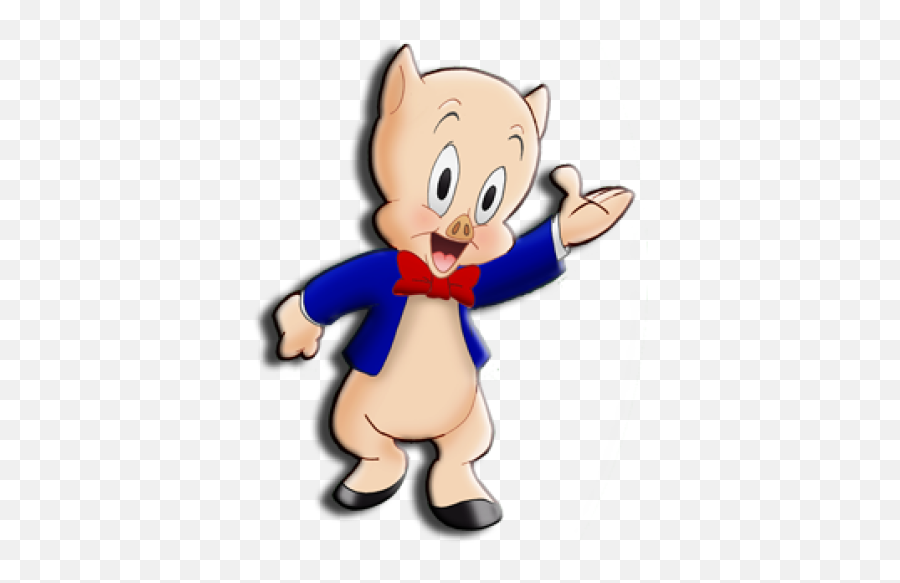 Animated Png And Vectors For Free Download - Dlpngcom Looney Tunes Porky Png Emoji,Moving Dancing Emoji