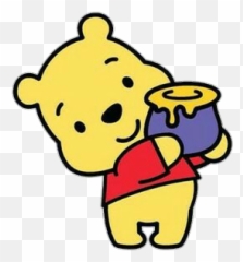 Popular and Trending poof Stickers on PicsArt - Cute Winnie The Pooh Emoji