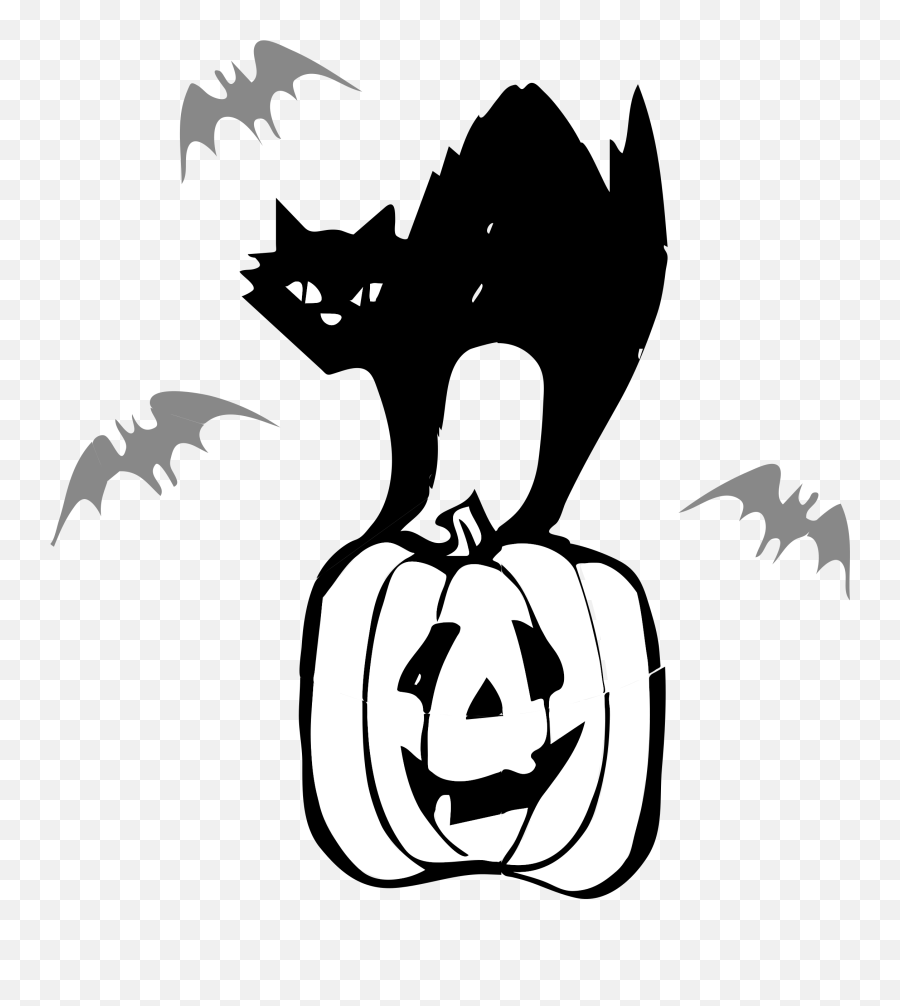 Ghost Clipart Cat Ghost Cat - Halloween Clip Art Black Cats Emoji,Ghost Emoji Pumpkin