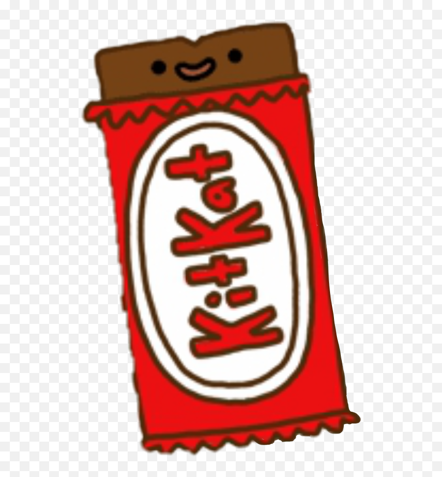 Kitkat Food Chocolate Tumblr Millysstikers Stickerfreet - Kit Kat Clipart Emoji,Kitkat Emoji