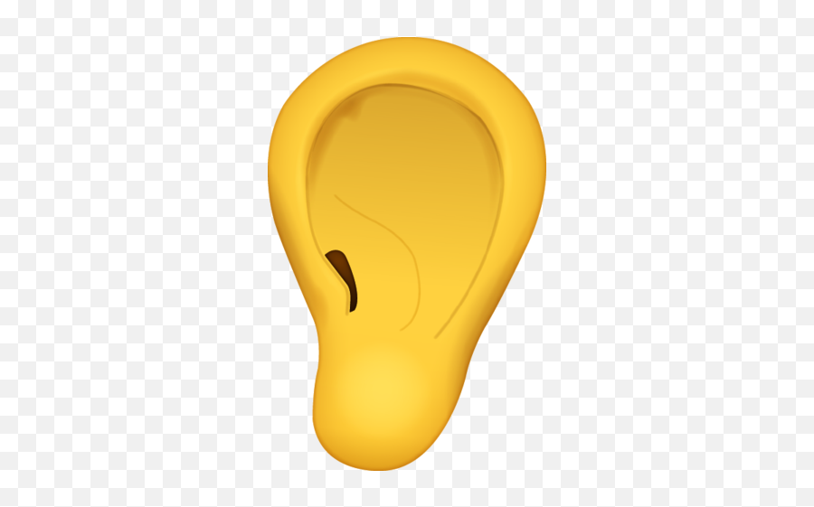 Ear Emoji - Ear Emoji Png,Praise Emoji