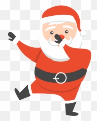 Text Gif Cute Emoji Keyboard Sticker - Clipart Santa And Elves,Dabbing Emoji Png