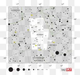 Norma - Canis Major Star Chart Emoji