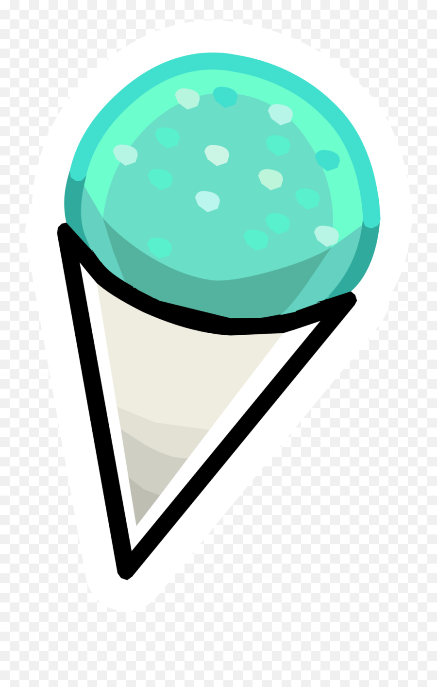 Download Transparent Snow Cone Clipart Hd Png Download - Cartoon Transparent Snow Cone Emoji,Snow Emoji Png