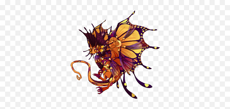 Your Rep For The Last Useru0027s Flight Dragon Share Flight - Dragon And Butterfly Tattoo Emoji,Flame Emoji Png
