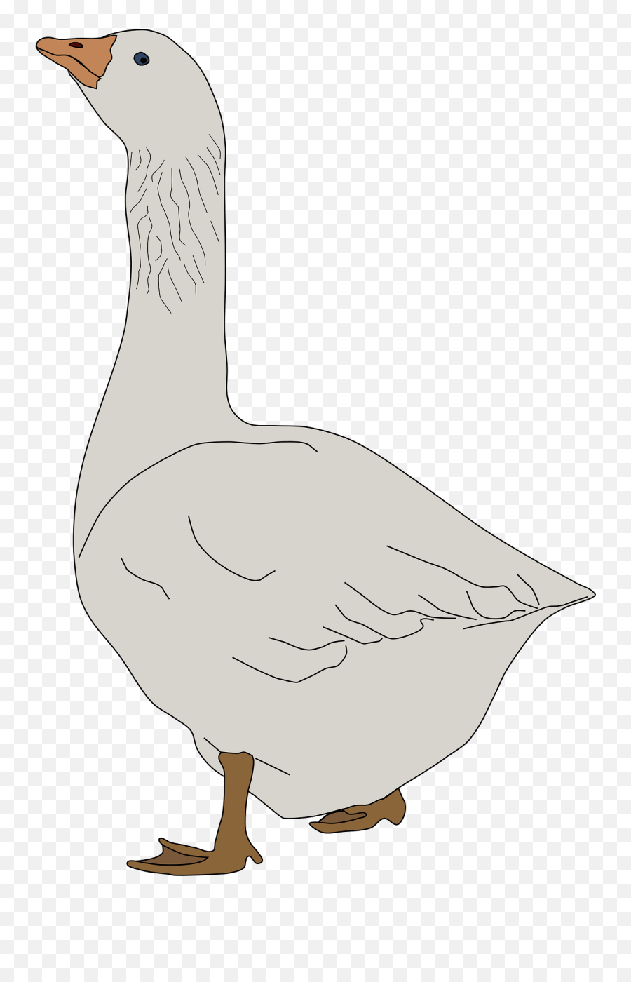 Goose Clipart - Goose Clipart Png Emoji,Goose Emoji