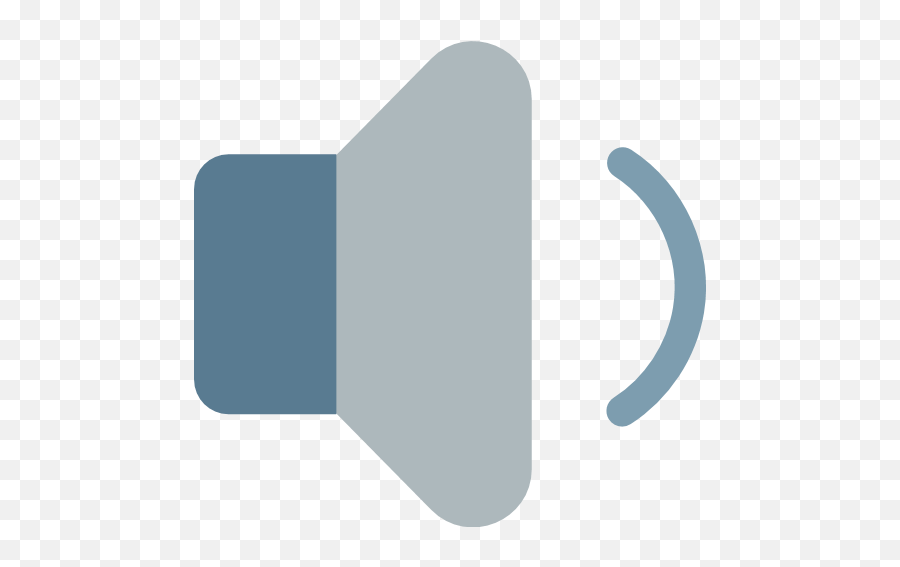 Speaker With One Sound Wave Emoji For Facebook Email Sms - Facebook Speaker Icon,One Emoji