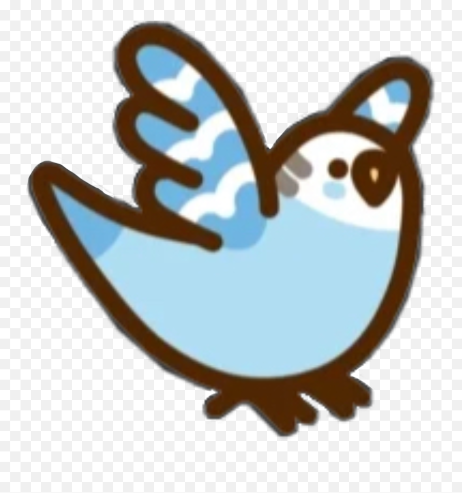 Pusheen Pusheenbird Bird Sticker - Pusheen Bird Emoji,Birb Emoji