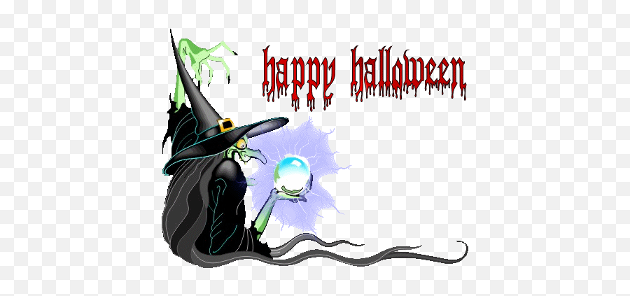 Gifs De Brujas Hermosas Gifs Animados De Brujas - Spooky Halloween Pictures Witch Gif Emoji,Emoticones Con Movimiento Para Whatsapp