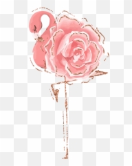 Flamingo Rose Clipart Png - Portable Network Graphics Emoji,Roses Emoticon