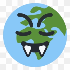 Sad Earth Emoji