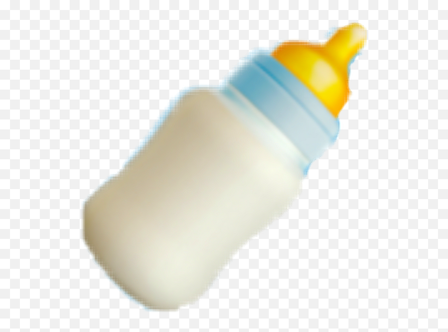 Sticker Emoji Iphone Iphone Baby Bottle Milk Cute White - Ice Cream,Milk Emoji