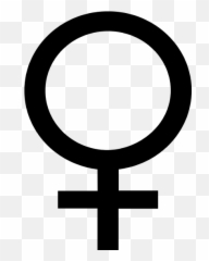 Female Symbol Sticker - Gender Symbols Emoji