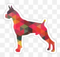 70 Best Boxer Gifts - Geometric Boxer Dog Emoji,Boxer Dog Emoji