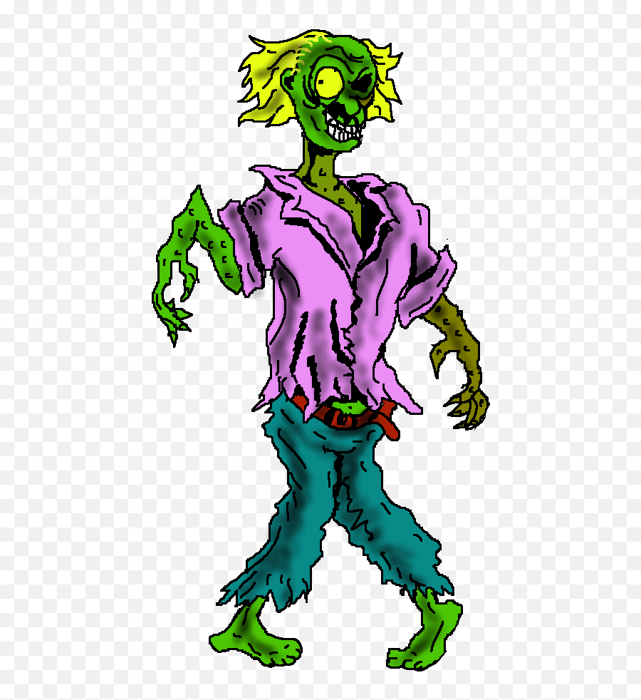 Zombie Halloween Clip Art Image - Transparent Background Zombies En Png Emoji,Zombie Emoji Png