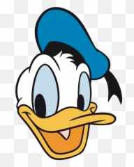 Duck Face Transparent Png Clipart - Donald Emoji