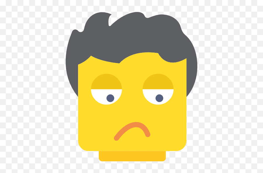 Lego Face Sceptic Interface Icon - Icon Emoji,Baby Emoji Faces