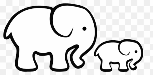 Collection Of Blowing Clipart - Black And White Elephant Art Emoji