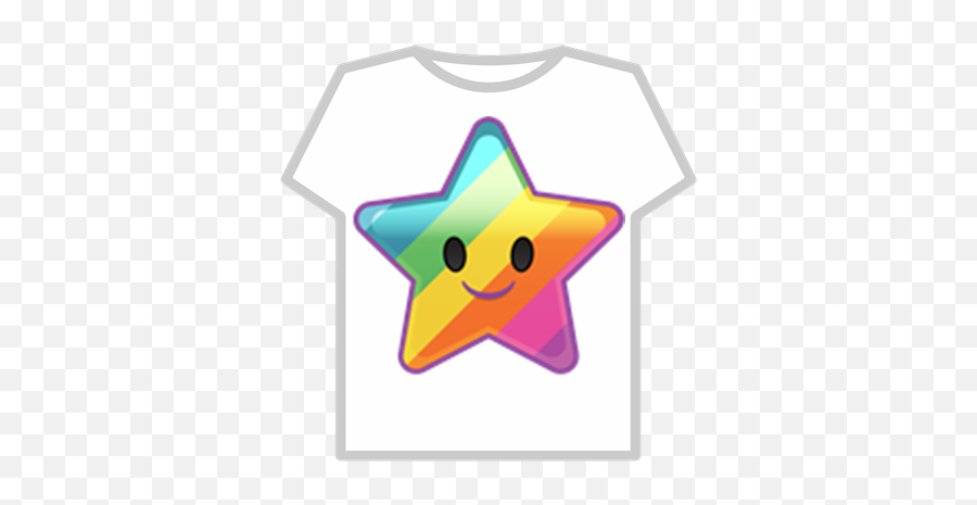 Rainbow Star Emoji - Roblox Roblox Bypass T Shirts,Emoji Star