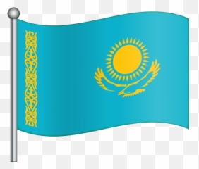 Kazakhstan - Dark Blue Flag Emoji