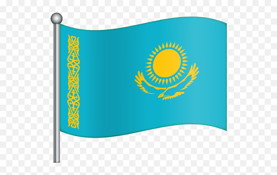 Kazakhstan - Dark Blue Kazakhstan Flag Emoji,Emoji Banner