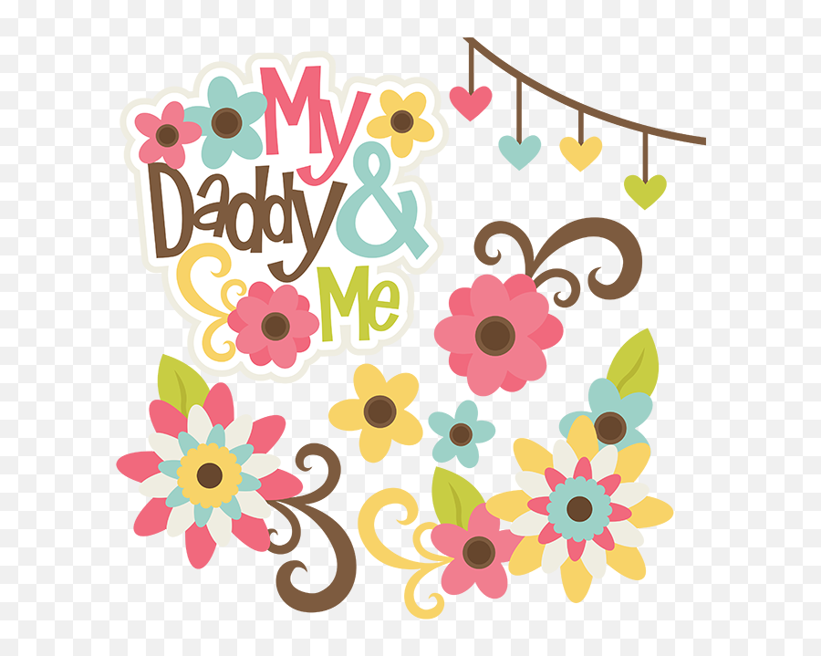 Files For Scrapbooking Family Cut Files - My Dad Me Clipart Emoji,Daddy Emoji